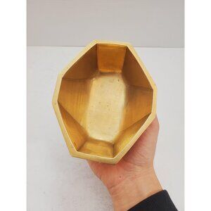 Vintage 1950s / BRASS SOAP DISH / Solid Brass Soap Holder Soap Dispenser Vintage